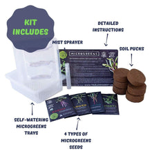 Load image into Gallery viewer, Self Watering Microgreens Kit
