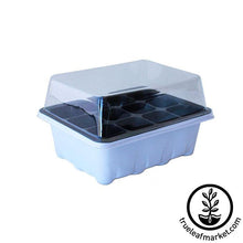 Load image into Gallery viewer, 12 Cell Seed Starting Set - Tray, Insert, Dome