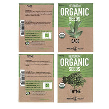Load image into Gallery viewer, Organic Herb Collection - 8 Pack