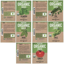 Load image into Gallery viewer, Organic Heirloom Variety - 16 Pack
