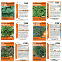 Load image into Gallery viewer, Easy &amp; Delicious Bilingual Herb Seed Collection
