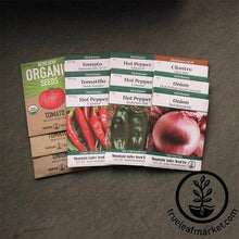 Load image into Gallery viewer, Salsa Garden Non-Hybrid Seeds - 12 Pack
