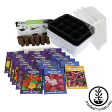 Load image into Gallery viewer, Seed Starter Kit - Flower Collection
